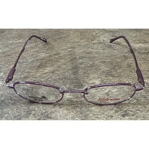 Stylewise SW504 Eye Q Flex Eyeglasses Frame Youth Purple 45-18-130-25 NWOT G26